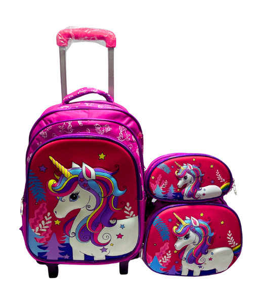 Bolso Morral Trio Escolar En Maleta - Image 2