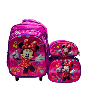 Bolso Morral Trio Escolar En Maleta