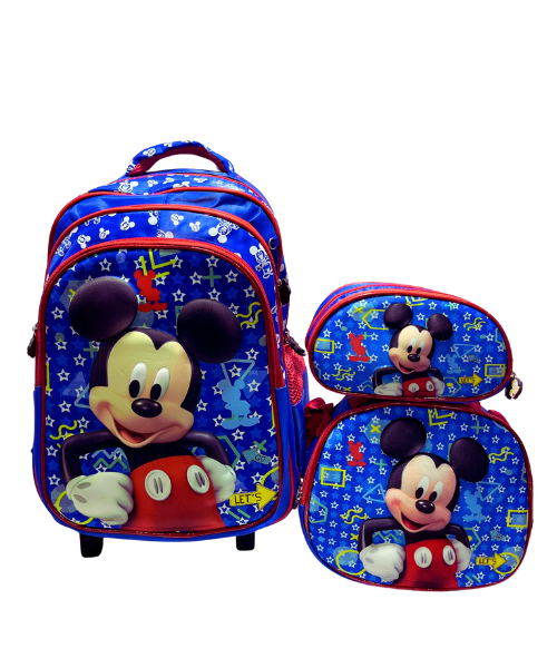 Bolso en Maleta Escolar Trio niños - Image 3