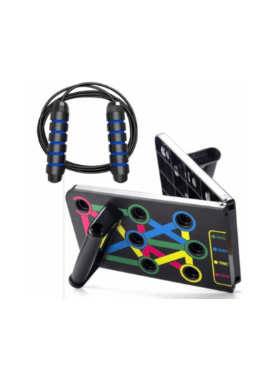 Tabla Push Up + Lazo para Saltar