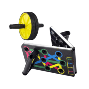 Tabla Push Up + Rueda Abdominal